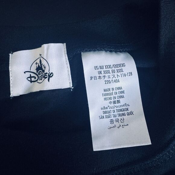 Disney Stitch 626 Celebration Crew Black Long Sleeve Spirit Jersey Size XXXL - Picture 13 of 14